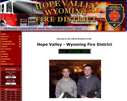 Hope Valley Wyoming Fire District