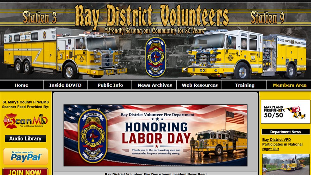 Bay District Volunteer Fire Department