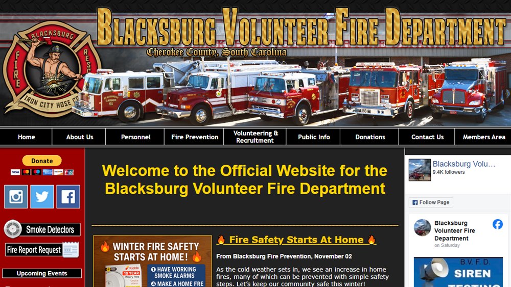 Blacksburg Volunteer Fire Department