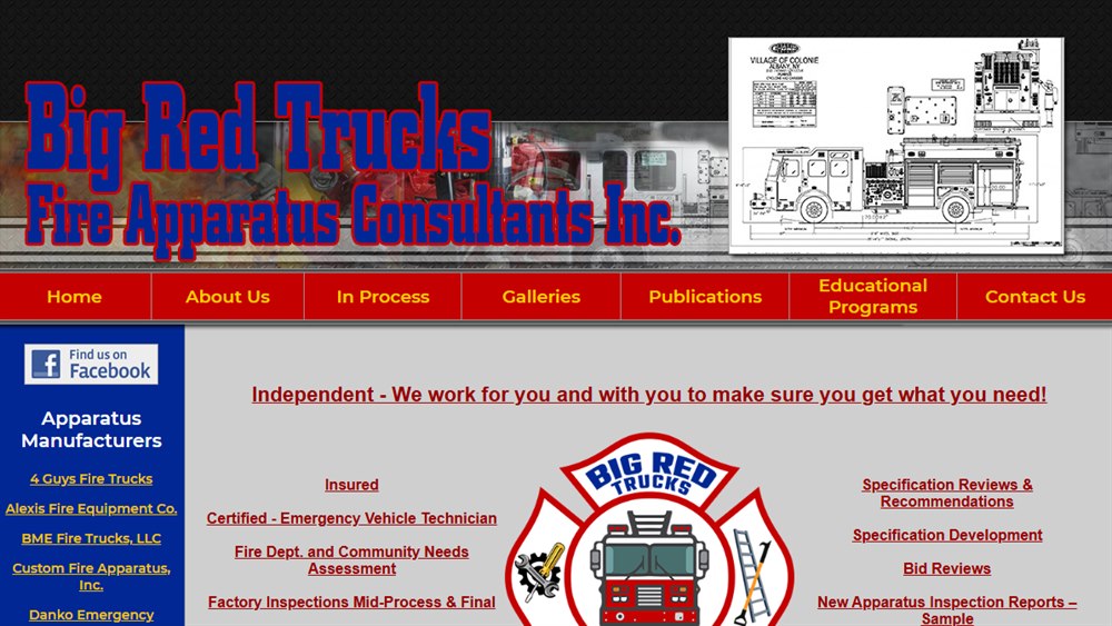 Big Red Trucks Fire Apparatus Consultants Inc.