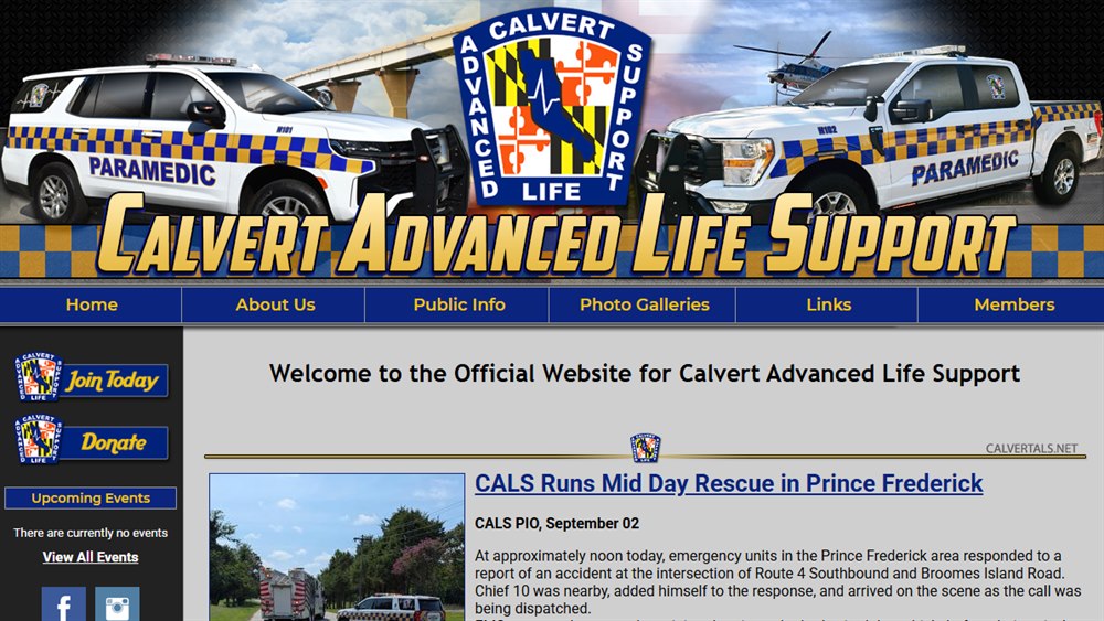 Calvert Advanced Life Support