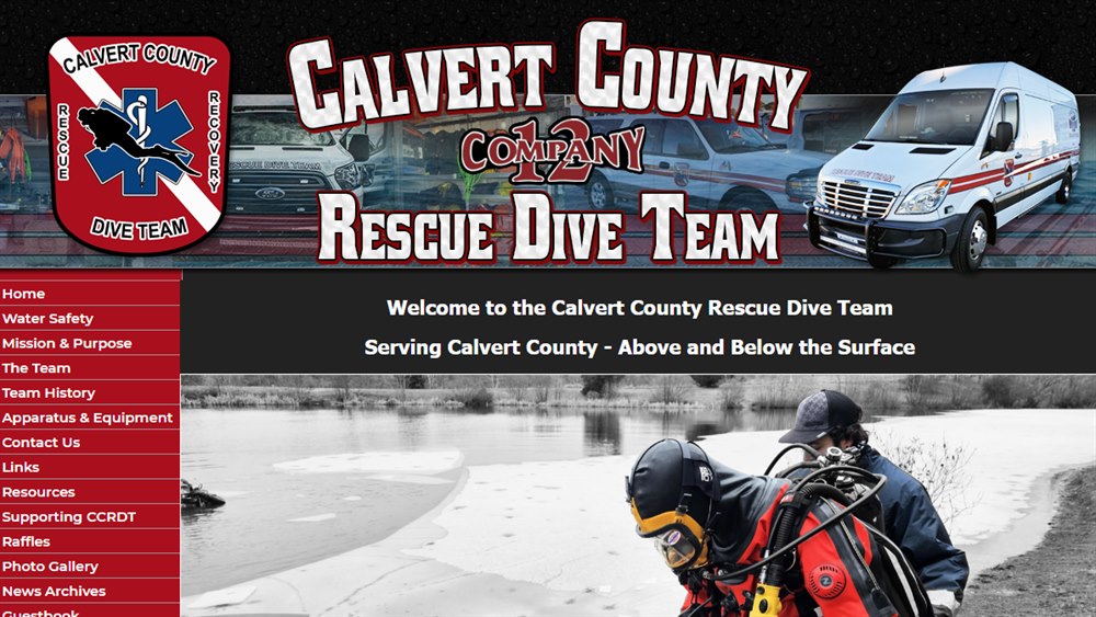 Calvert County Rescue Dive Team