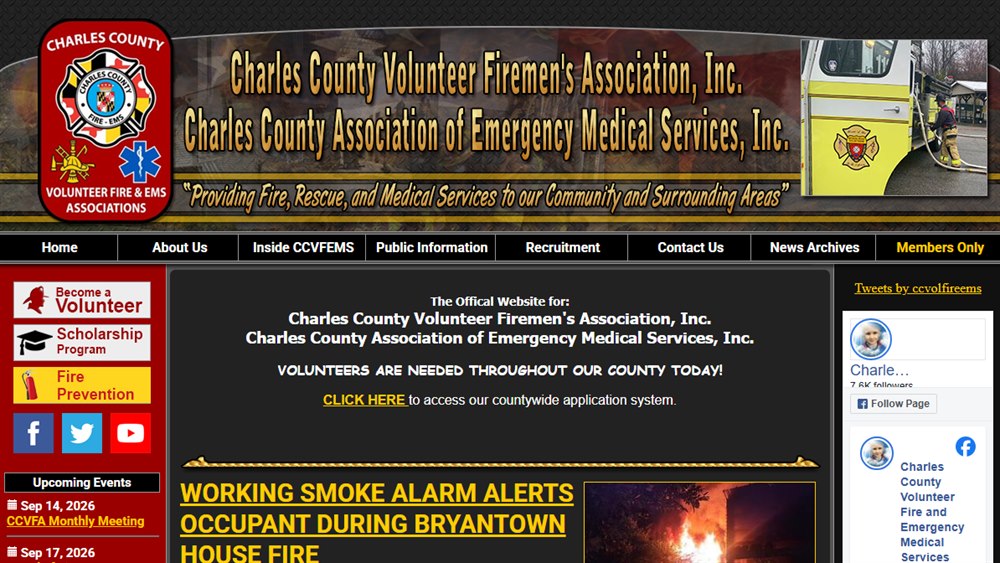 Charles County Volunteer Fire & EMS Association