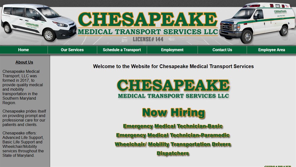 Chesapeake Medical Transport Services LLC