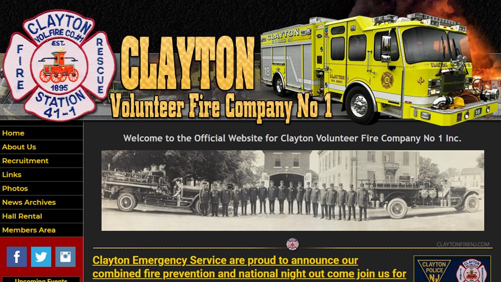 Clayton Volunteer Fire Company No 1