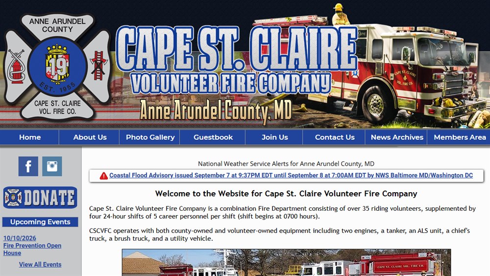 Cape St. Claire Volunteer Fire Company