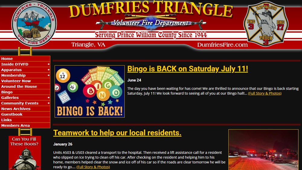 Dumfries Triangle Volunteer Fire Department