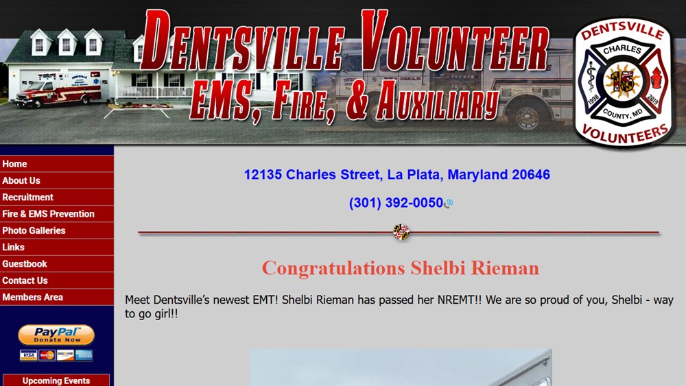Dentsville Volunteer EMS, Fire and Auxiliary