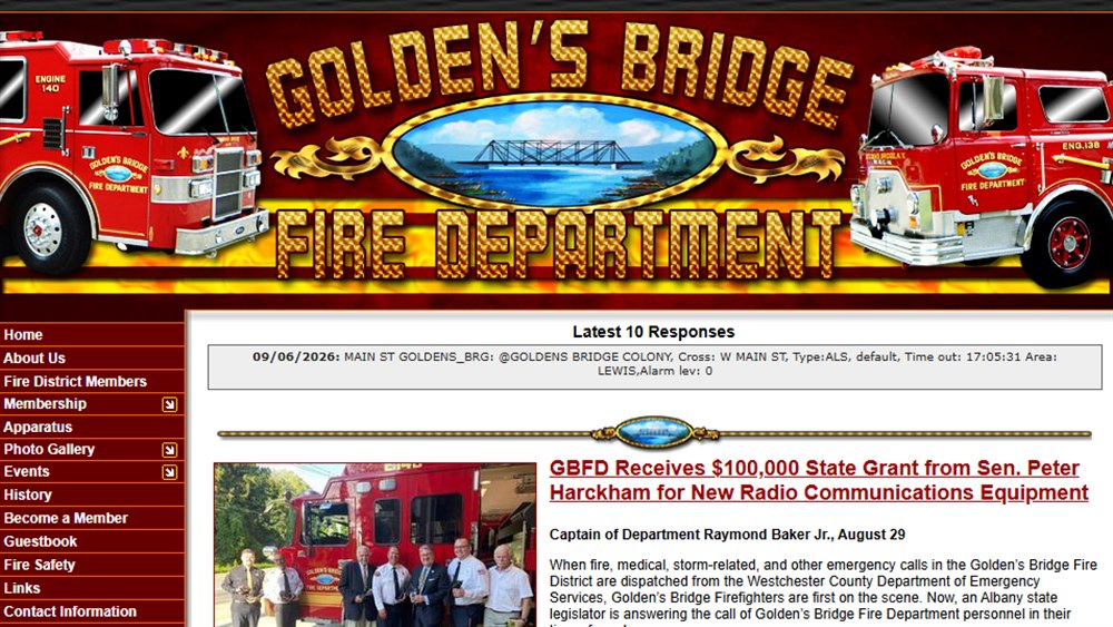 Golden's Bridge Fire Department
