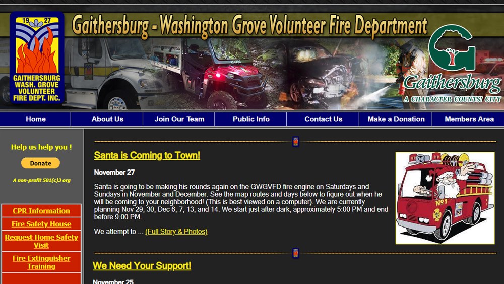 Gaithersburg - Washington Grove Volunteer Fire Company