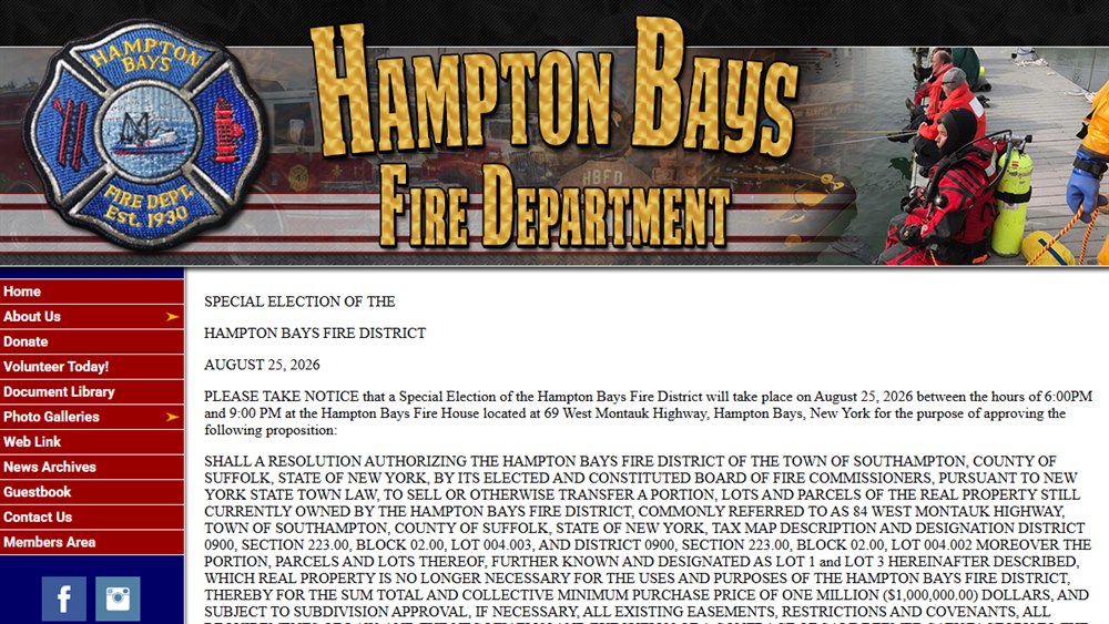 Hampton Bays Fire Department