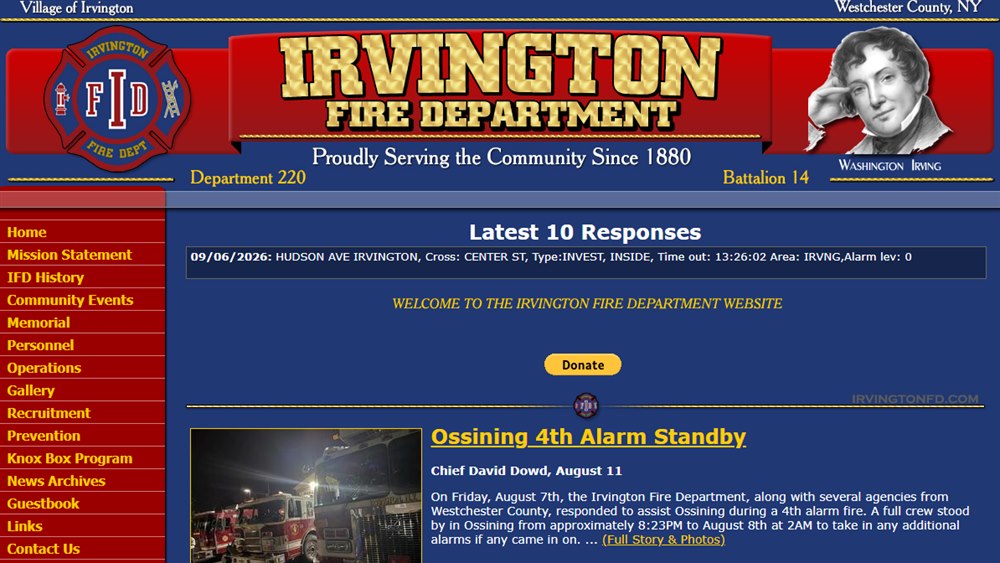 Irvington Fire Department