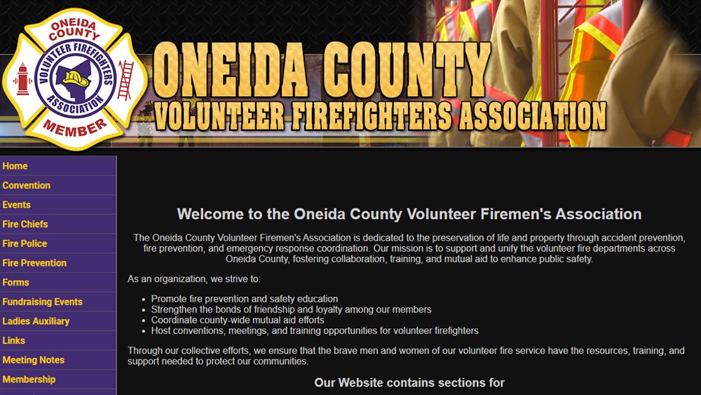 Oneida County Volunteer Firefighters Association
