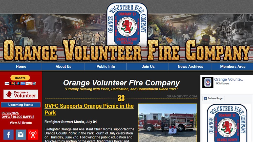 Orange Volunteer Fire Company