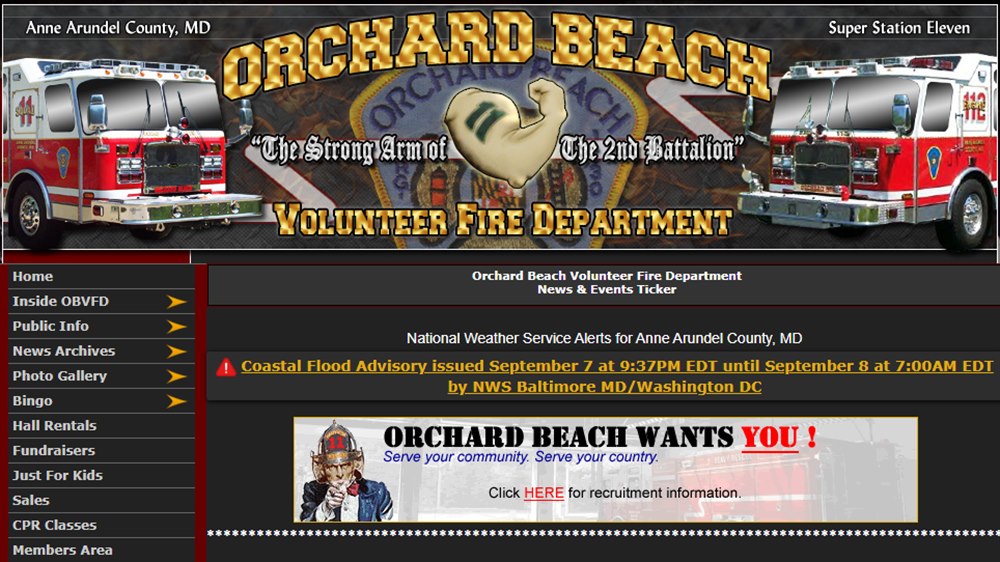 Orchard Beach Volunteer Fire Department