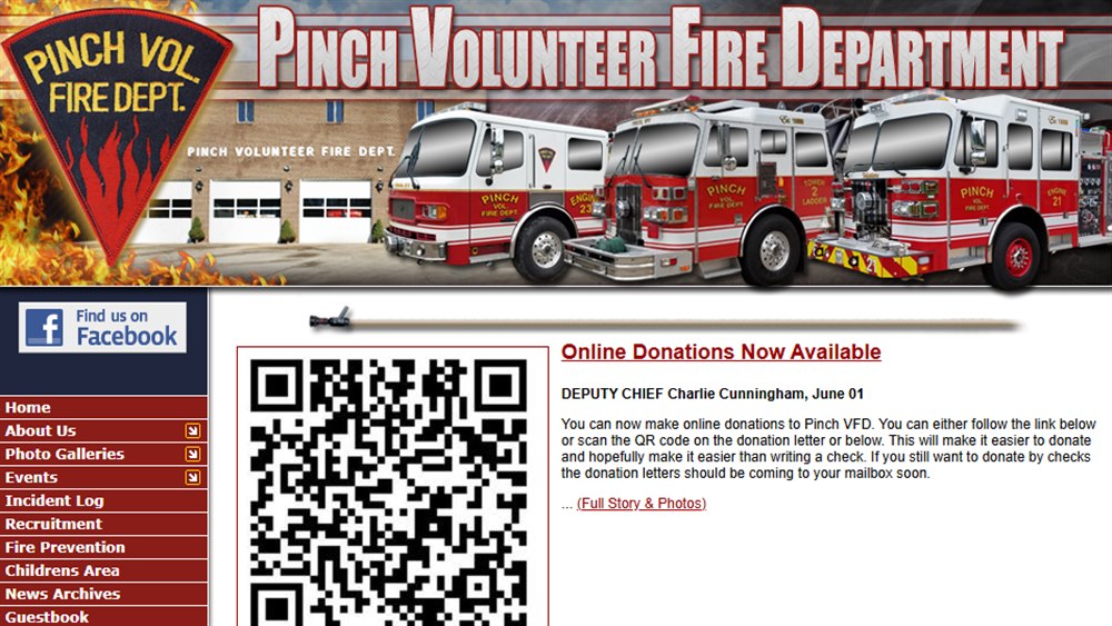 Pinch Volunteer Fire Deptment