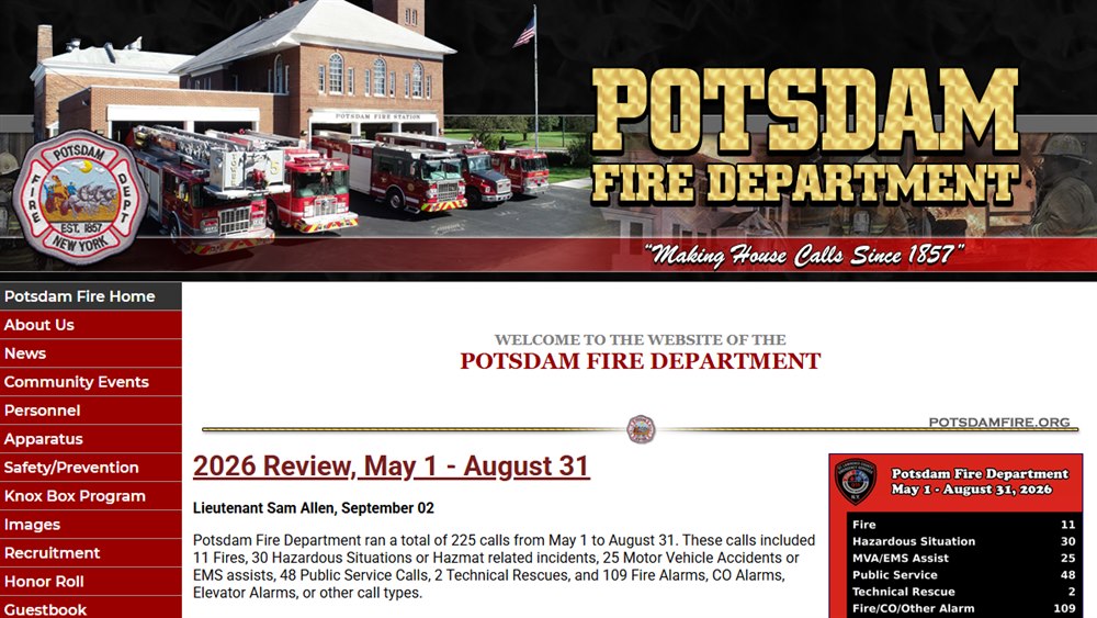 Potsdam Fire Department