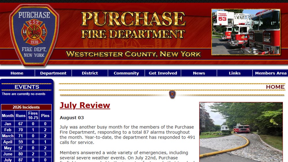 Purchase Fire Department