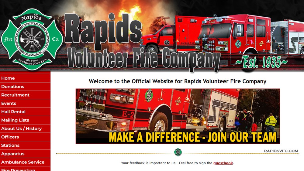 Rapids Volunteer Fire Company