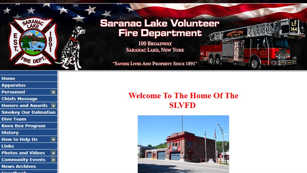 Saranac Lake Volunteer Fire Department