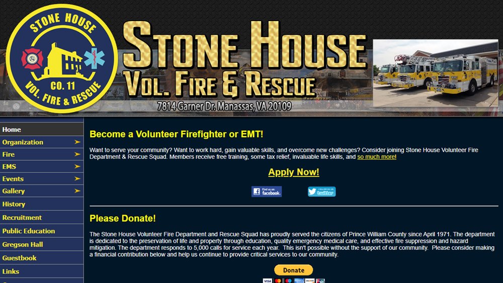 Stone House Volunteer Fire & Rescue
