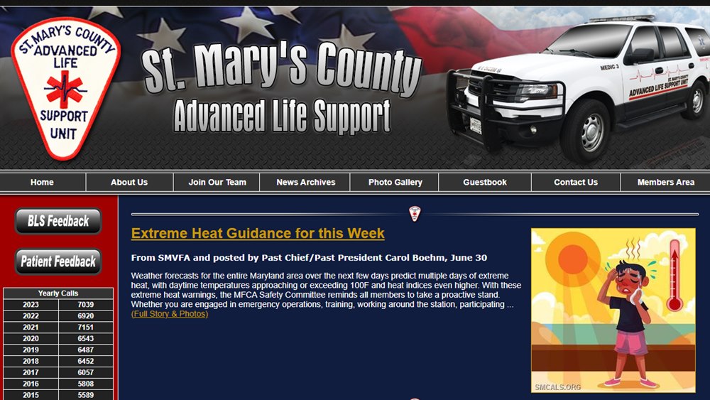St. Mary's County Advanced Life Support