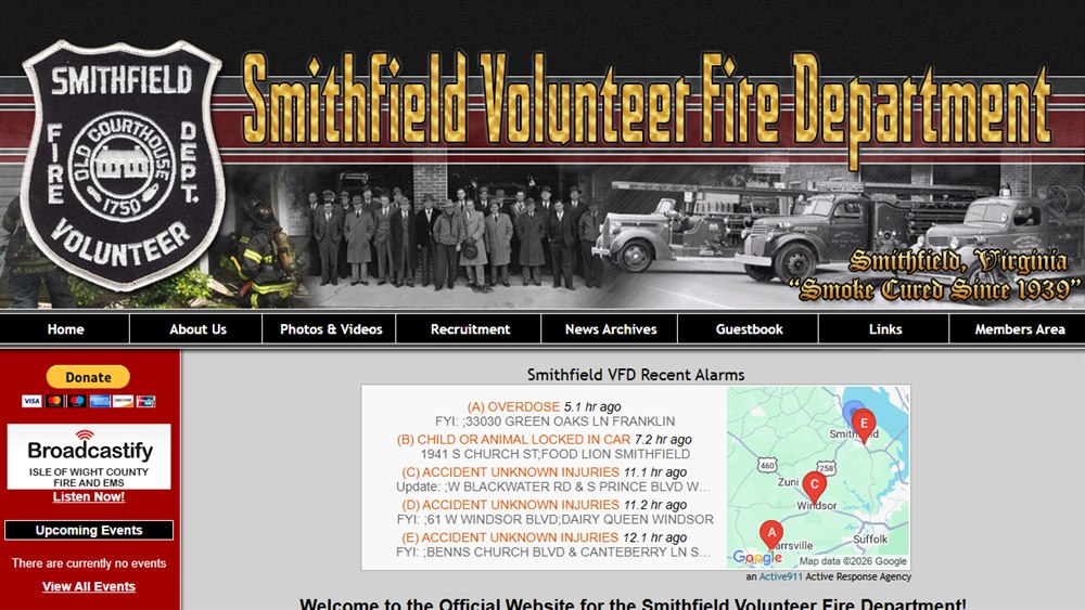 Smithfield Volunteer Fire Department