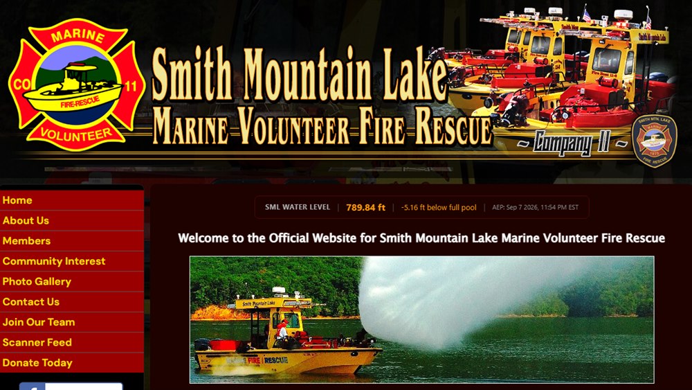 Smith Mountain Lake Marine Volunteer Fire Rescue Dive