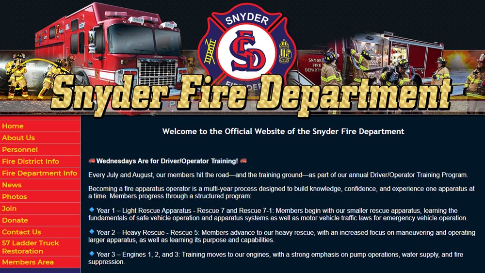 Synder Fire Department