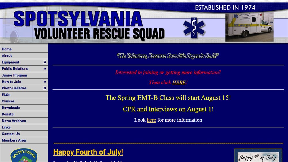 Spotsylvania Volunteer Rescue Squad