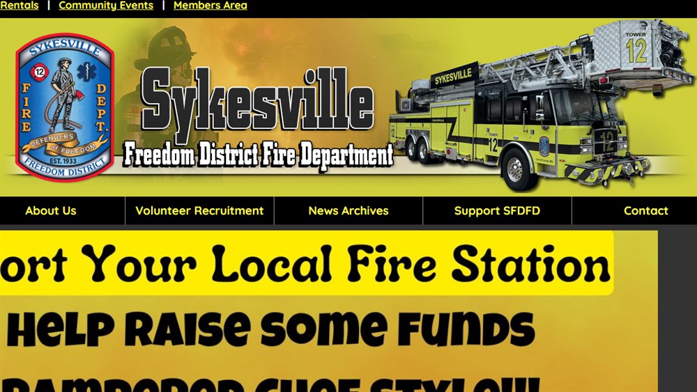 Sykesville-Freedom District Fire Department