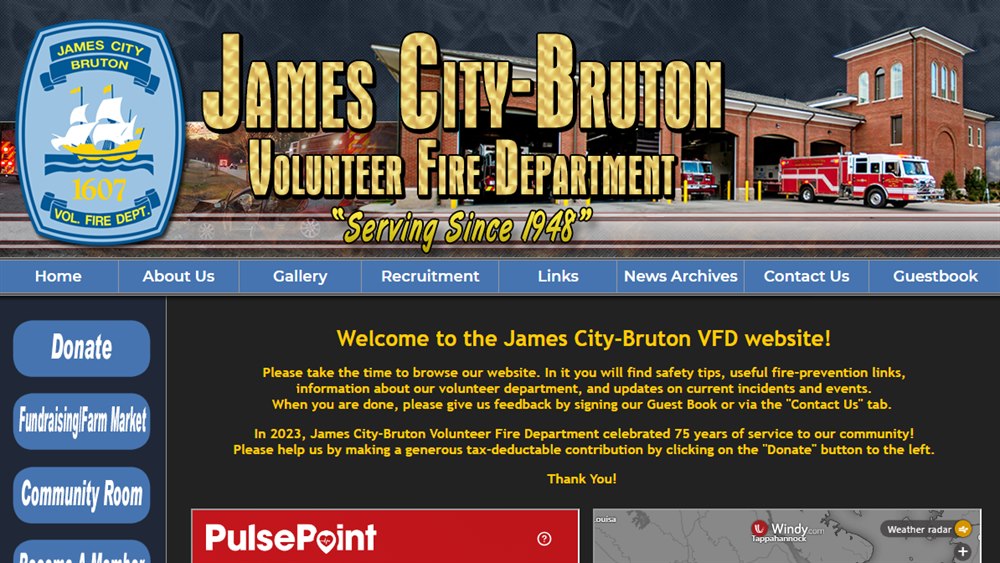 James City-Bruton Volunteer Fire Department