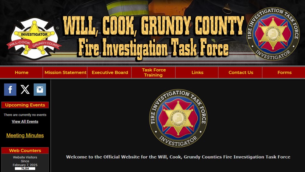 Will, Cook, Grundy Counties Fire Investigation Task Force