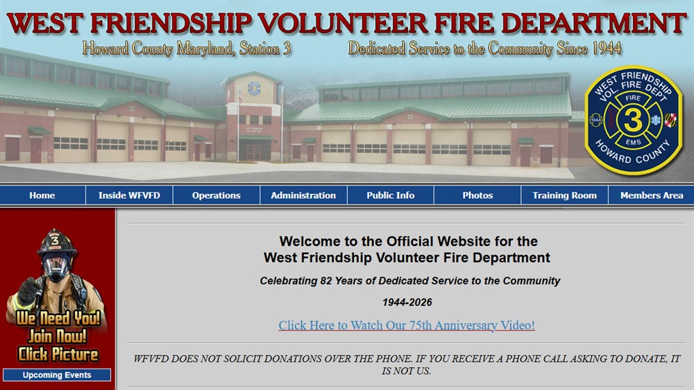 West Friendship Volunteer Fire Department